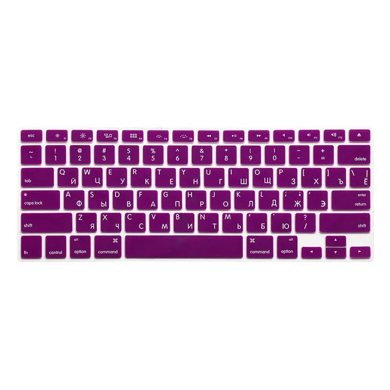 RUUSP Русский дизайн, наклейки на клавиатуру, защитный чехол для Apple Macbook Air 11 13 Pro 13,3 15,4 retina 12 для Mac Pro 13 W. Touch Bar - Цвет: RUUSP