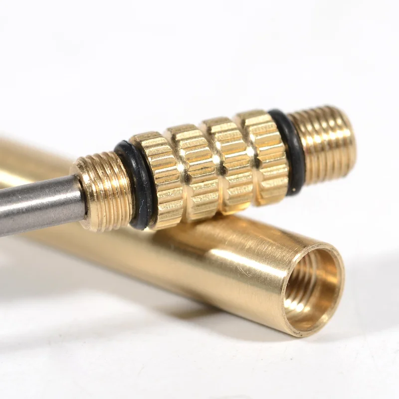 Титановая тактическая зубочистка ушной пинцет латунная трубка