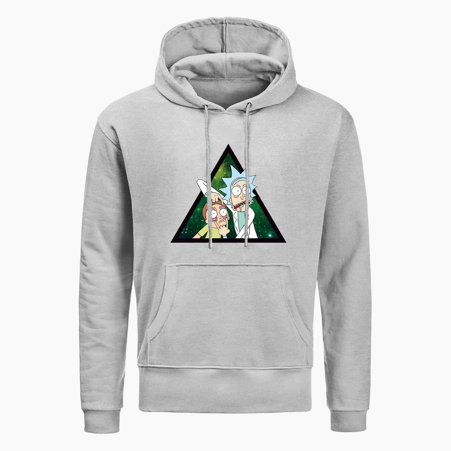 

Hoodies Men New Autumn Rick Morty Long Sleeve Solid Color Hooded Sweatshirt Mens Hoodie Tracksuit Sweat Coat Casual Sportswear