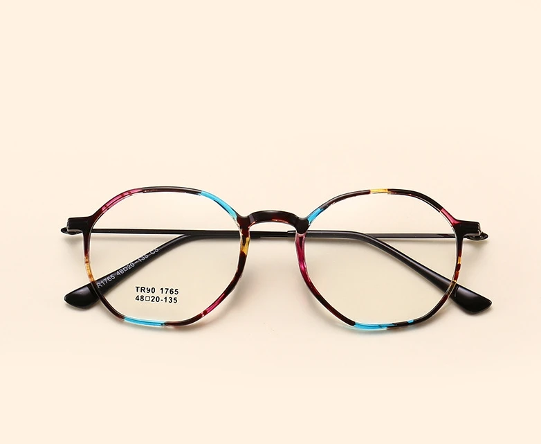 80343 Round Ultralight TR Glasses Frame Men Women Optical Fashion Prescription Computer Eyeglasses blue light protection glasses