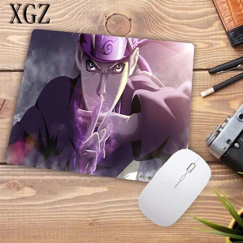 XGZ 22X18 см Высокое качество аниме Наруто Саске ноутбук компьютер коврик для мыши Лидер продаж подставка под руку мышь большая акция