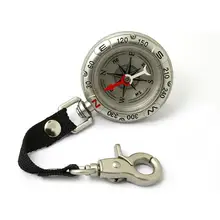 Винтаж сплава цинка брелок с компасом портативный для пеших прогулок на улице кемпинг компас многофункциональный металлический приспособление с измерительной линейкой
