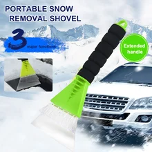 

Car Snow Shovel Windshield Ice Scraper Snow Removal Tool Glass Window Defrost Snow Brush Non-Scratch Winter Car Maintenance Tool