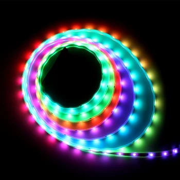 

5050 RGB Waterproof LED Light Strip 12v WS2811 Pixels External 1 Ic Control 3 LedsBright Normal Flexible Tape Diode 30leds/m