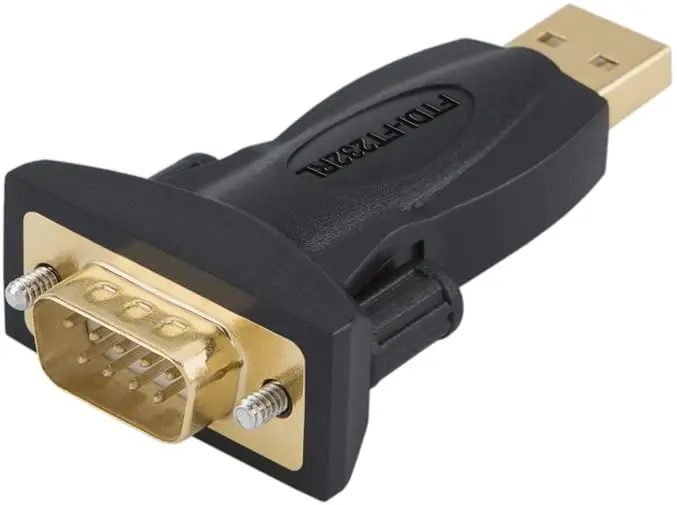 Адаптер USB RS232 с чипсетом FTDI последовательный конвертер Male DB9 для кассового