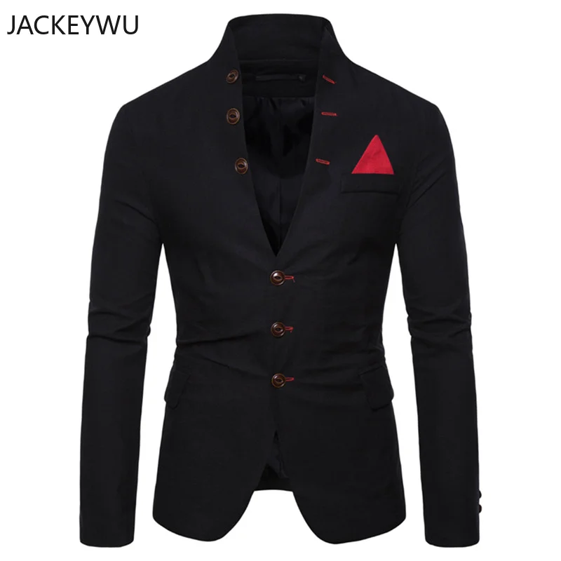 Роскошный бренд мужской высококачесвенный Блейзер Англия мода Slim Fit мужской костюм блейзеры однобортный смокинг Выпускной, свадьба