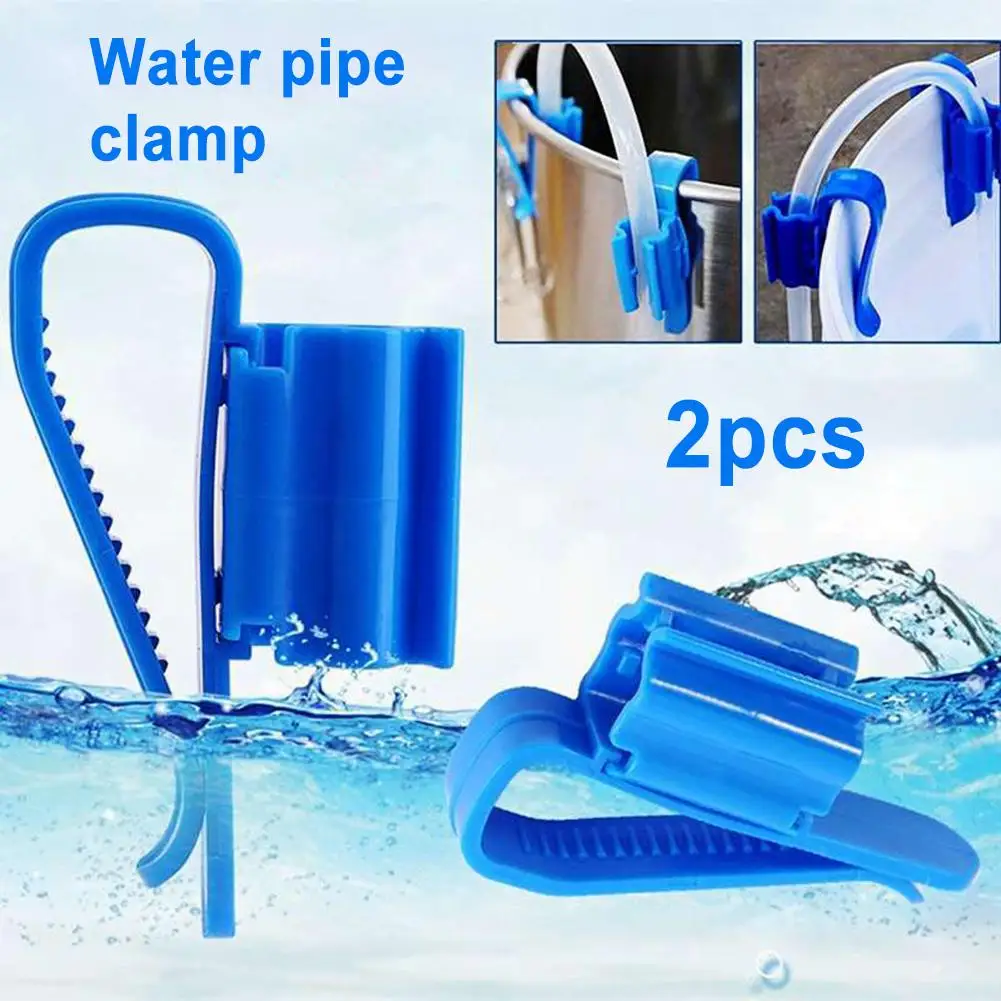 Windspeed 2pcs Fish Tank Mount Clip Tube Water Air Hose Holder to hode clip water pipe 