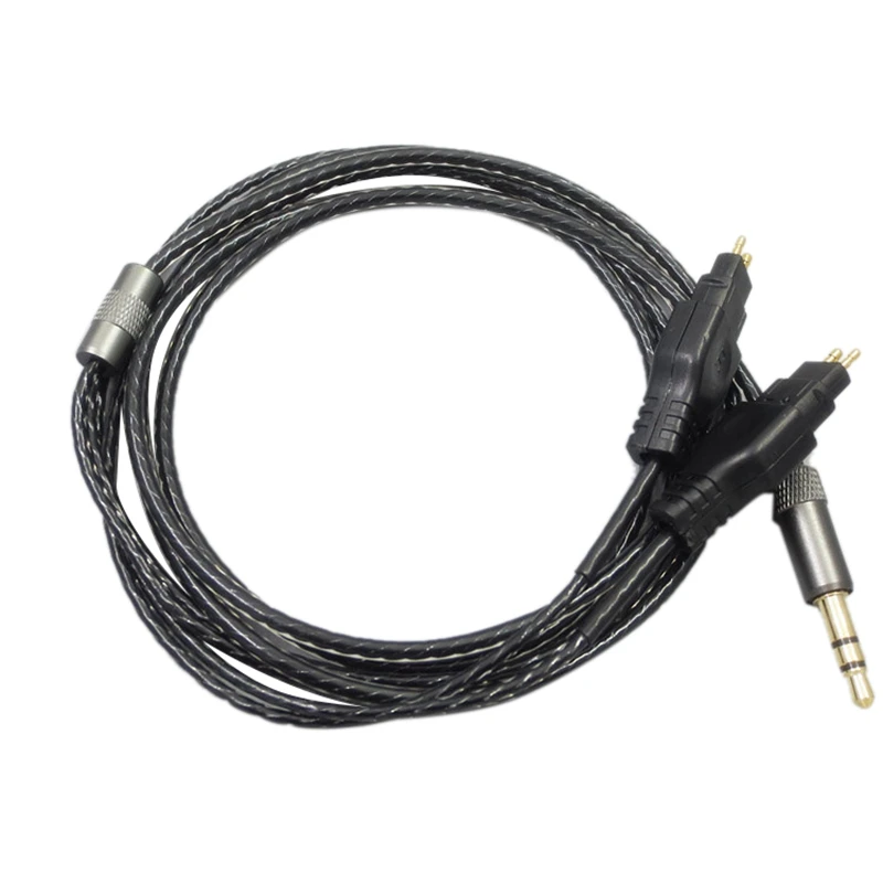 2 м сменный аудио кабель для наушников Sennheiser HD414 HD650 HD600 HD580 HD25 прочный|Аксессуары