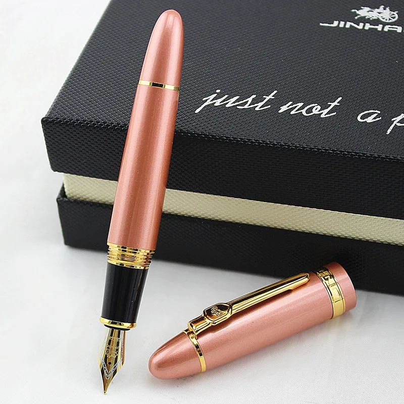 JINHAO 159 роскошный перьевая ручка для каллиграфии 0 5 или 1 мм канцелярские