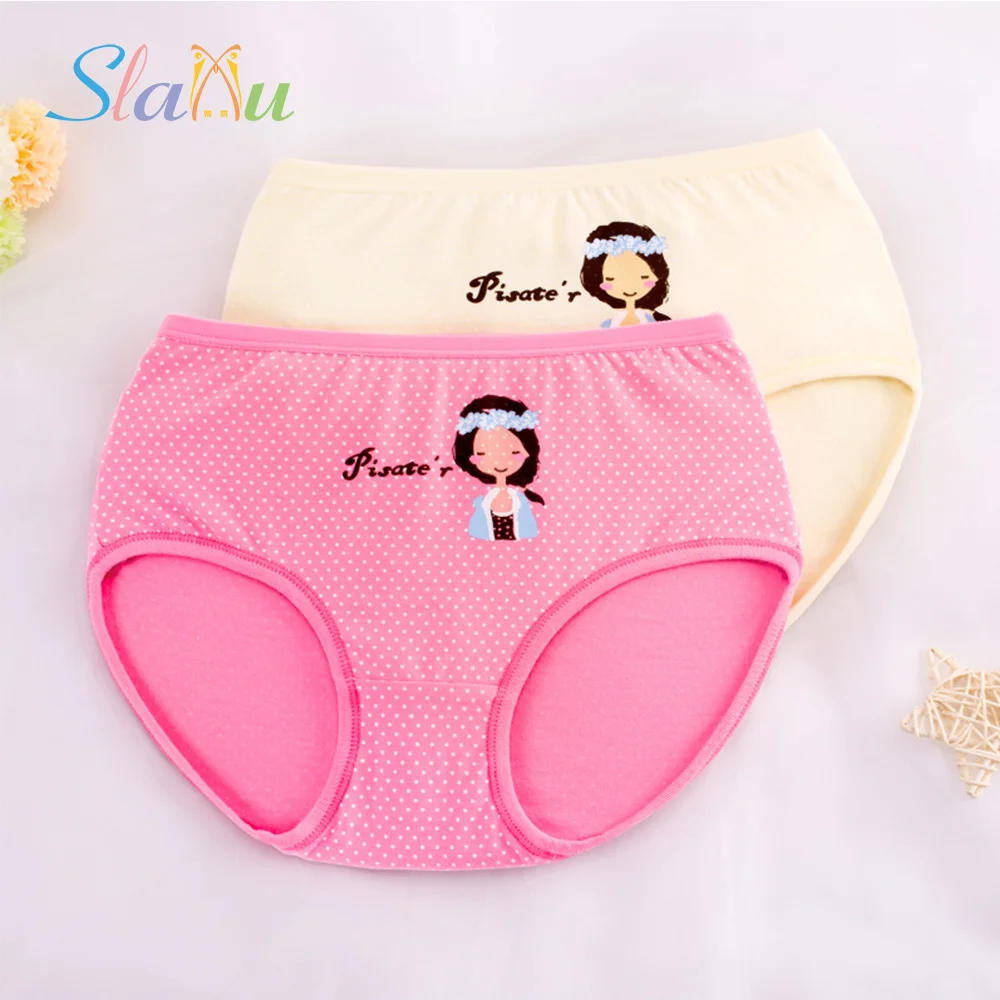 2 шт./лот новинка 2017 года детское нижнее белье для девочек яркие цвета