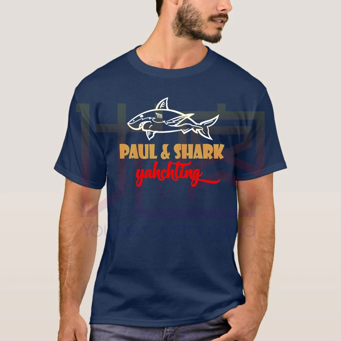 Paul Shark Yaching T shirt Herre T shirt Champiom T shirt Winnaar Tee Mannen Merk Kleding Klassieke Stijl T shirt Tees Tops| | - AliExpress