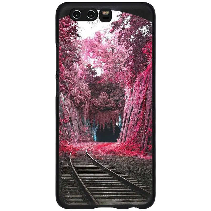 Мягкий чехол для телефона EWAU Railway для huawei Honor view 20 9X 6A 7A 7C 7X 8C 8X Pro 8 9 10 Lite - Цвет: B2