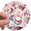100Pcs Anime DARLING In The FRANXX Stickers for Motorcycle Luggage Laptop Refrigerator Skateboard Bicycle Guitar Toys Sticker ► Photo 3/5