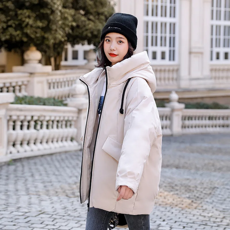 

2019 New Style Winter Coat Cotton-padded Jacket Thick INS Cotton Coat Women's Short down Coat Korean-style Students Winter Cotto