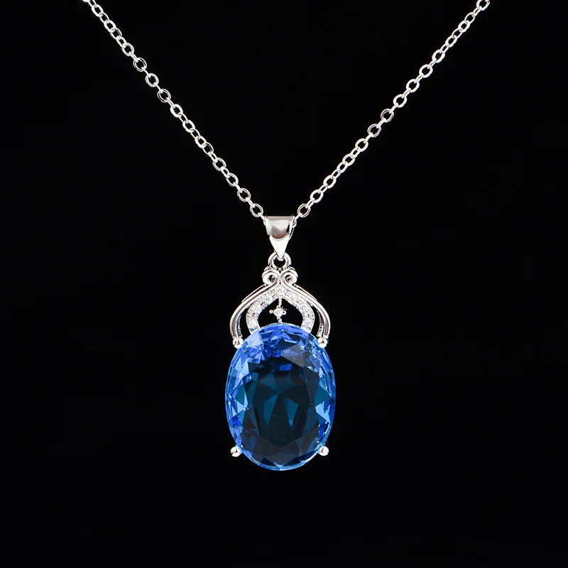 Pendant Necklace 925 Silver Jewelry for Female 1