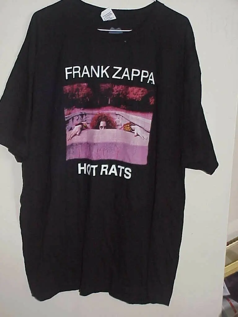 T-Shirt Frank Zappa Hot Rats Uomo Taglia 2X Modelli Base