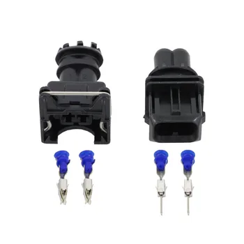

AMP 3.5mm Series 2 Pin with a cover DJ7021A-3.5-11/21 Waterproof Female And Male Connector With Pins And Seal EV1 2P