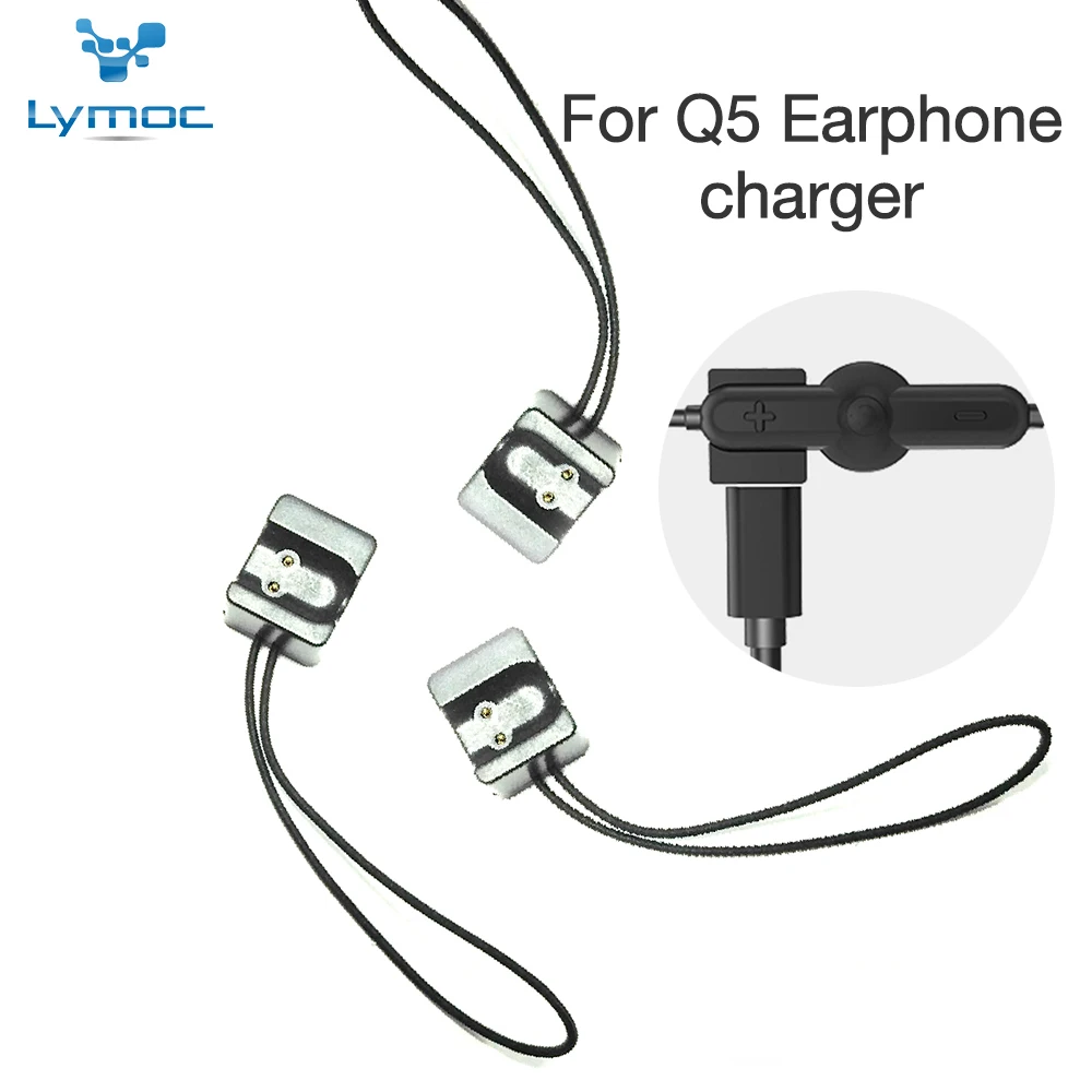 LYMOC Special For Q5 Earphones Charger Line Magnetic USB Headphone Accessories | Электроника