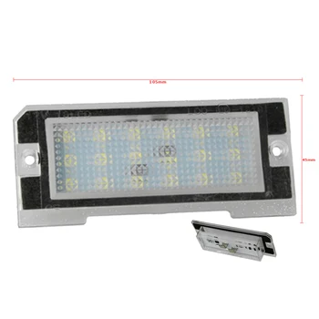 

CARALL LE1551 Kit Led license plate lights for Land Rover Freelander 1 white Canbus No error 12V 5W