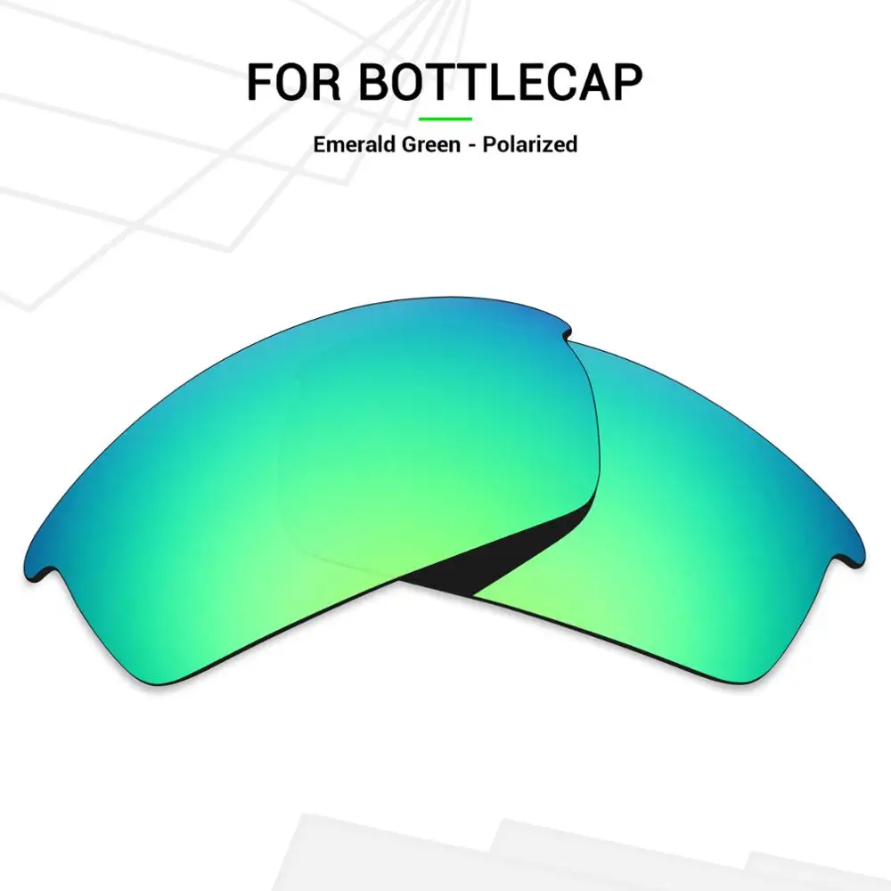 Mryok поляризованные Сменные линзы для Окли колпак солнцезащитные очки изумрудно-зеленый