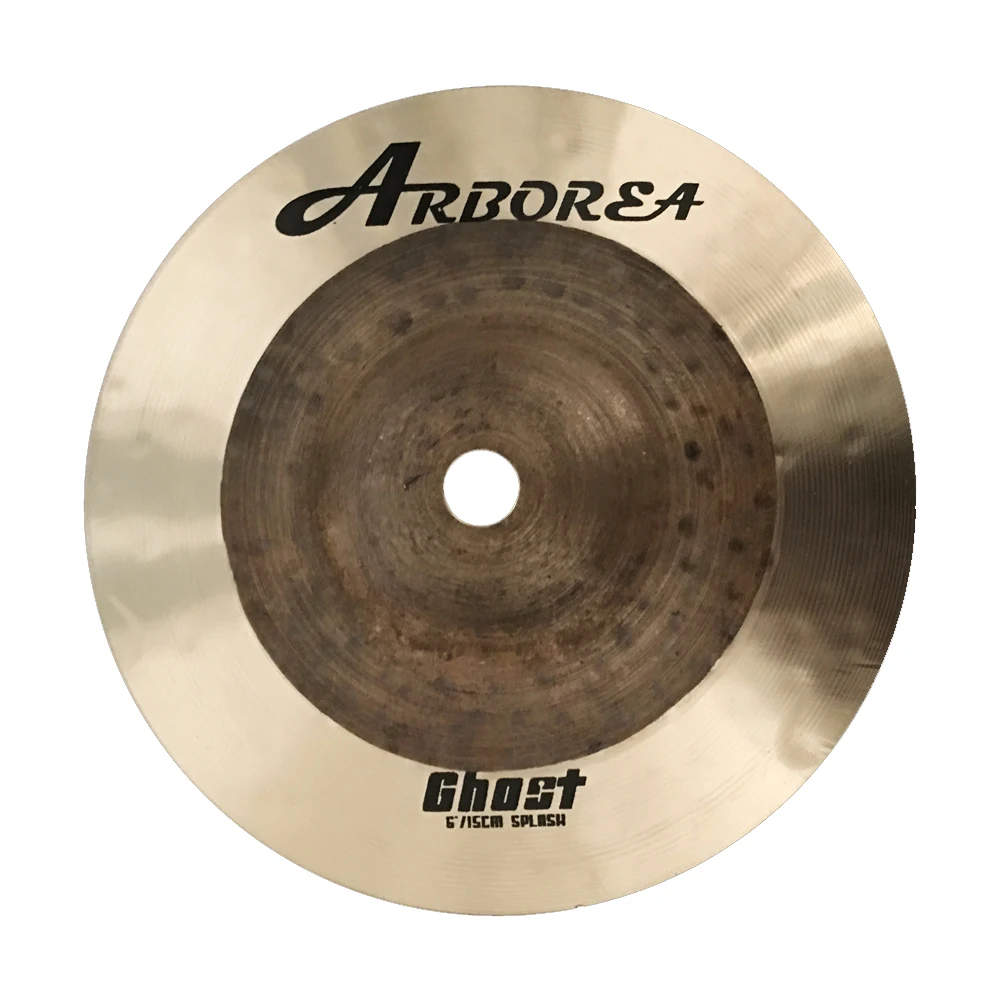 Arborea B20 Cymbal Ghost 6" Splash Cymbal Handmade Professional for Drum Set