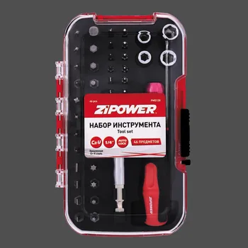 

Набор инструмента, 36 предметов, Cr-V сталь