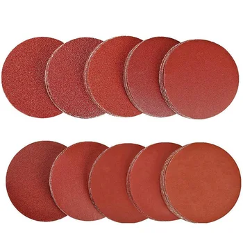 

Sanding Discs Pads 100Pcs 125mm Wear-Resistant Sandpaper for Ran Orbital Sander