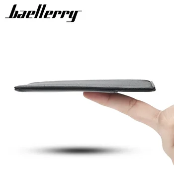 

New Leather Slim Men Wallets Mini Fashion Card Holder High Quality Male Purse Coin Holder Men Wallets