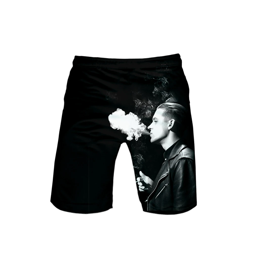 Американский раппер G-Eazy Джералд Эрл гиллум молодой Джералд 3d принт летние мужские модные трендовые шорты популярные повседневные летние шорты