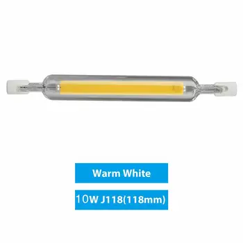 

Floodlight Glass Warm White R7S LED Bulb Double Ended WIDELY APPLICATION 118mm Safety Replacement Bulb 78mm Work Light Durable