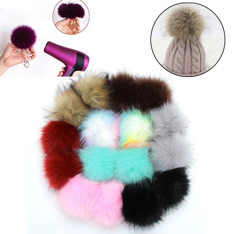 Needlecrafts Hairball резинка шляпы из искусственного меха одежда 16 шт ручной работы