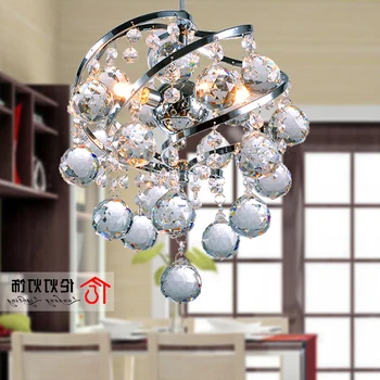 

Crystals Chandelier for Dining Room Bedroom Lamp Modern Suspension Luminaire Fashion LED Bulbs Pendant Lights Cord Pendant White
