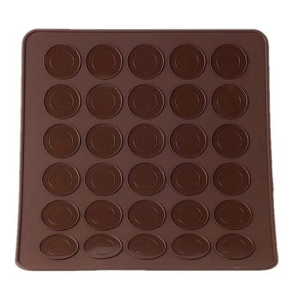 Silicone Macaron Macaroon Mat Oven Baking Liner Sheet Cake Decorative Mat