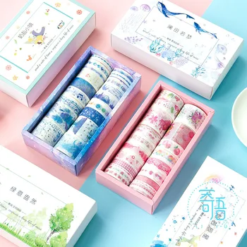 

Message Washi Tape Set Flow Thread Micro Dream Series 20 Involvement 8-Hand Account DIY Material Decorative Stickers