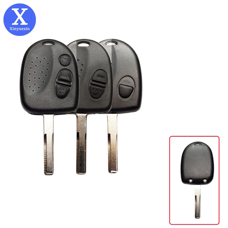 Xinyuexin бесрезанный дистанционный чехол для ключа автомобиля Fob Chevrolet Cruze Aveo Holden