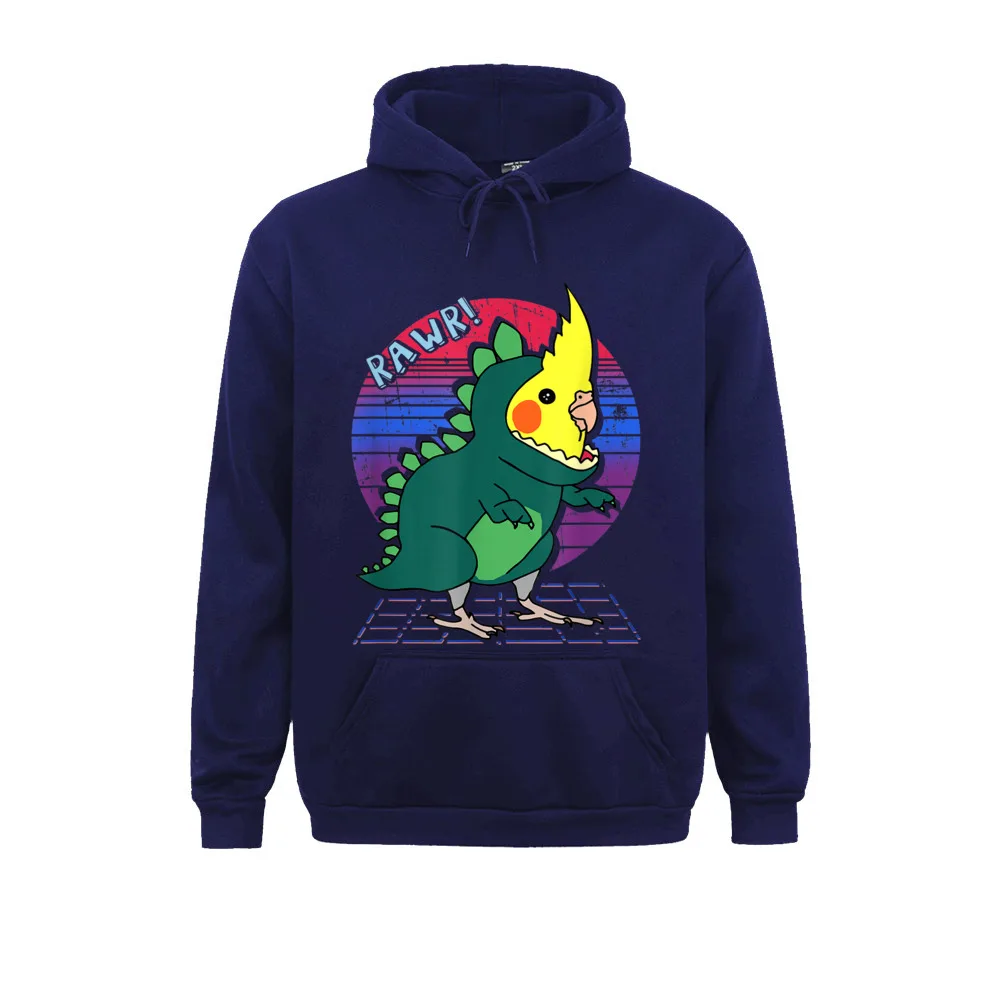Men Cheap Hoodies Thanksgiving Day Sweatshirts Normal Long Sleeve Funny Birb Parrot Aesthetic Vaporwave Cockatiel Dinosaur T-Shirt__992 Hoods Funny Birb Parrot Aesthetic Vaporwave Cockatiel Dinosaur T-Shirt__992navy