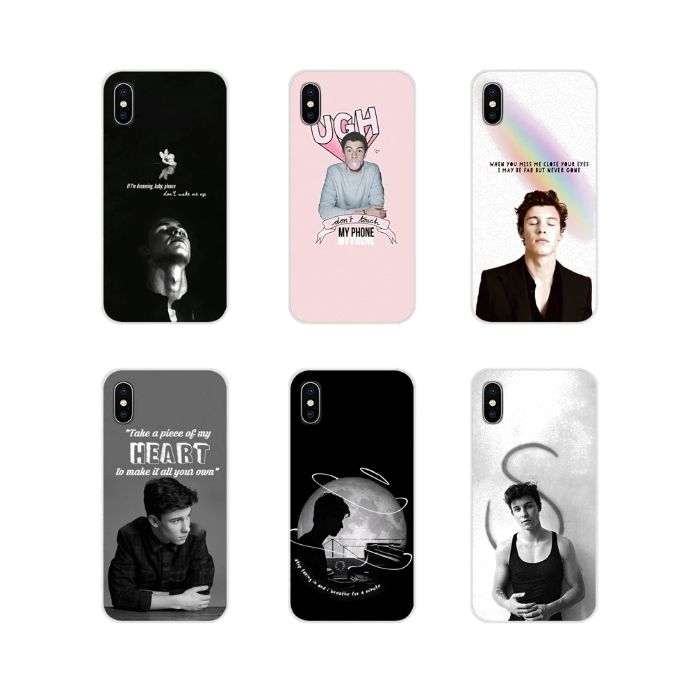 Soft Cases Cover Hit pop singer Shawn Mendes Magcon For Sony Xperia Z Z1 Z2 Z3 Z5 compact M2 M4 M5 E3 T3 XA Huawei Mate 7 8 Y3II | Мобильные