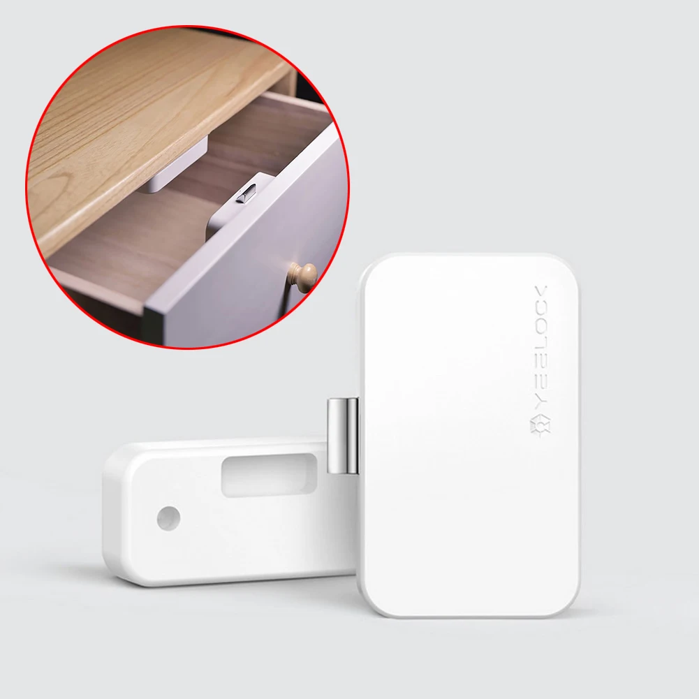 

Drawer Cabinet Smart Lock Safety Anti-Theft Bluetooth Keyless UnLock For Xiaomi YEELOCK