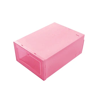 

the lastest style 2020 newFlip Shoes Box Thickened Transparent Drawer Case Plastic Shoe Hanger Stackable Box BBB