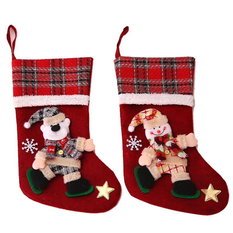Christmas Stockings Personalized Custom Name Family Christmas Gift Stocking Ornament