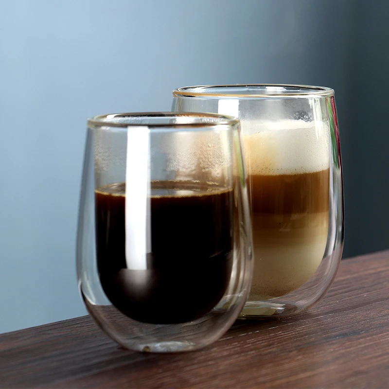 Tasse en verre double paroi – CoffeeLibertyy