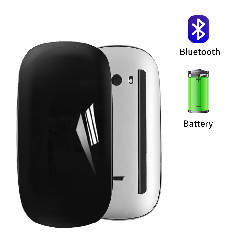 Bluetooth 5 0 беспроводная мышь волшебная перезаряжаемая Бесшумная сенсорная
