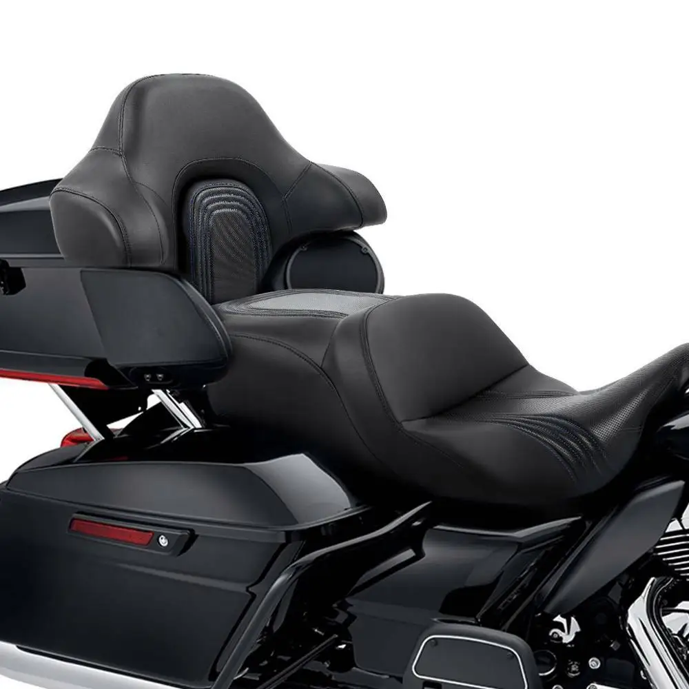 Подголовник на два сиденья для мотоцикла Harley Touring Street Electra Glide Road King Ultra Limited CVO 2009 2020