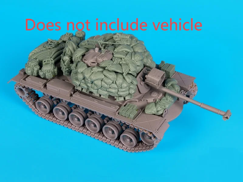 Piezas de vehículo blindado a presión de resina, escala 1:35, modificación no Incluye tanque sin pintar, modelo 35824