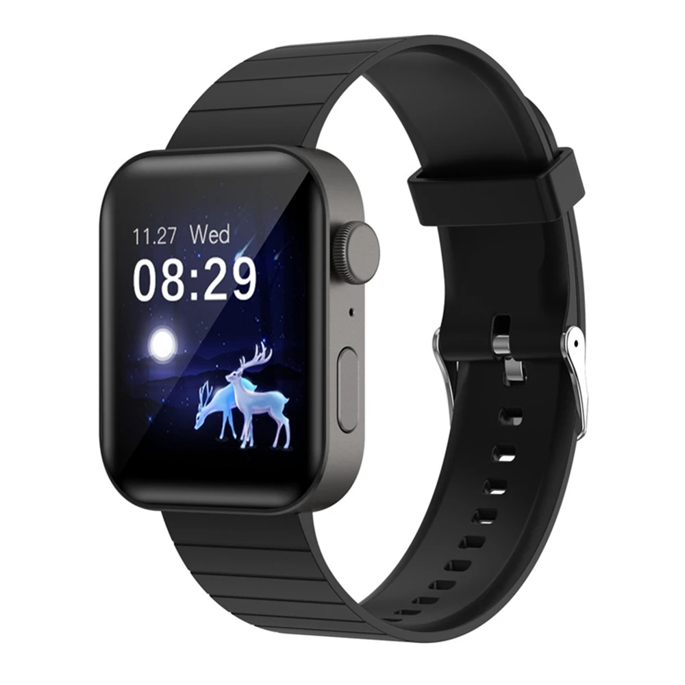 

P40 Bluetooth Call Watch 1.65-Inch HD Full Touch Screen Waterproof Smart Bracelet Heart Rate Meter Step