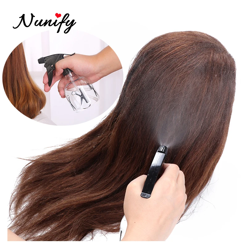 Nunify Hairdressing Spray Bottlerefillable Mist Bottle Salon Barber Hair Tools Plants Flowers Water Sprayer Dual-Use