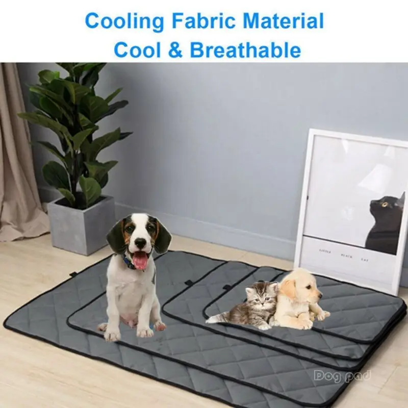 Fashion Pet New Summer Cooling Soft Summer Cat Dog Mat Cold Gel Pad Comfortable Cushion for Dog Cat Puppy