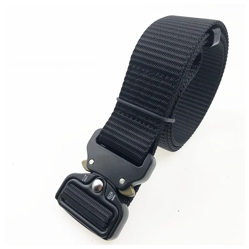 

Tactical Nylon Belt Men Military Combat Adjustable Heavy Duty Waist Belt Outdoor Sport Strap Hunting Shooting Accessories