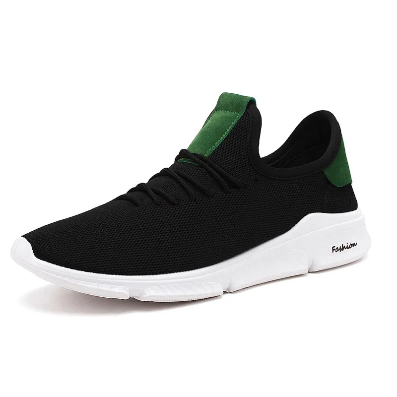 

2019 Spring And Autumn Fashion Casual Comfortable Breathable Fly Netting Men's Athletic Shoes Korean-style Versatile Dad Shoes M