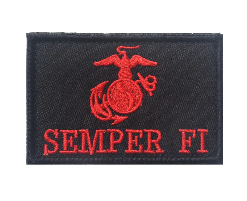 USMC Seals Marines Morale значок вышитый на липучке тканевая наклейка